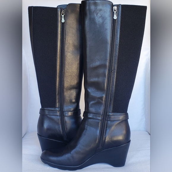 BLONDO 'Laina' waterproof tall riding boots Size 6.5 black - Picture 5 of 10